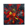 Red flower painting