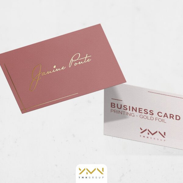 Business Card Gold