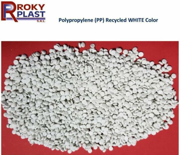 PP RECYCLED WHITE COLOR