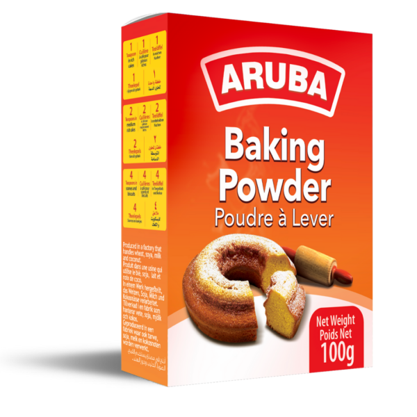 Aruba Baking Powder Box