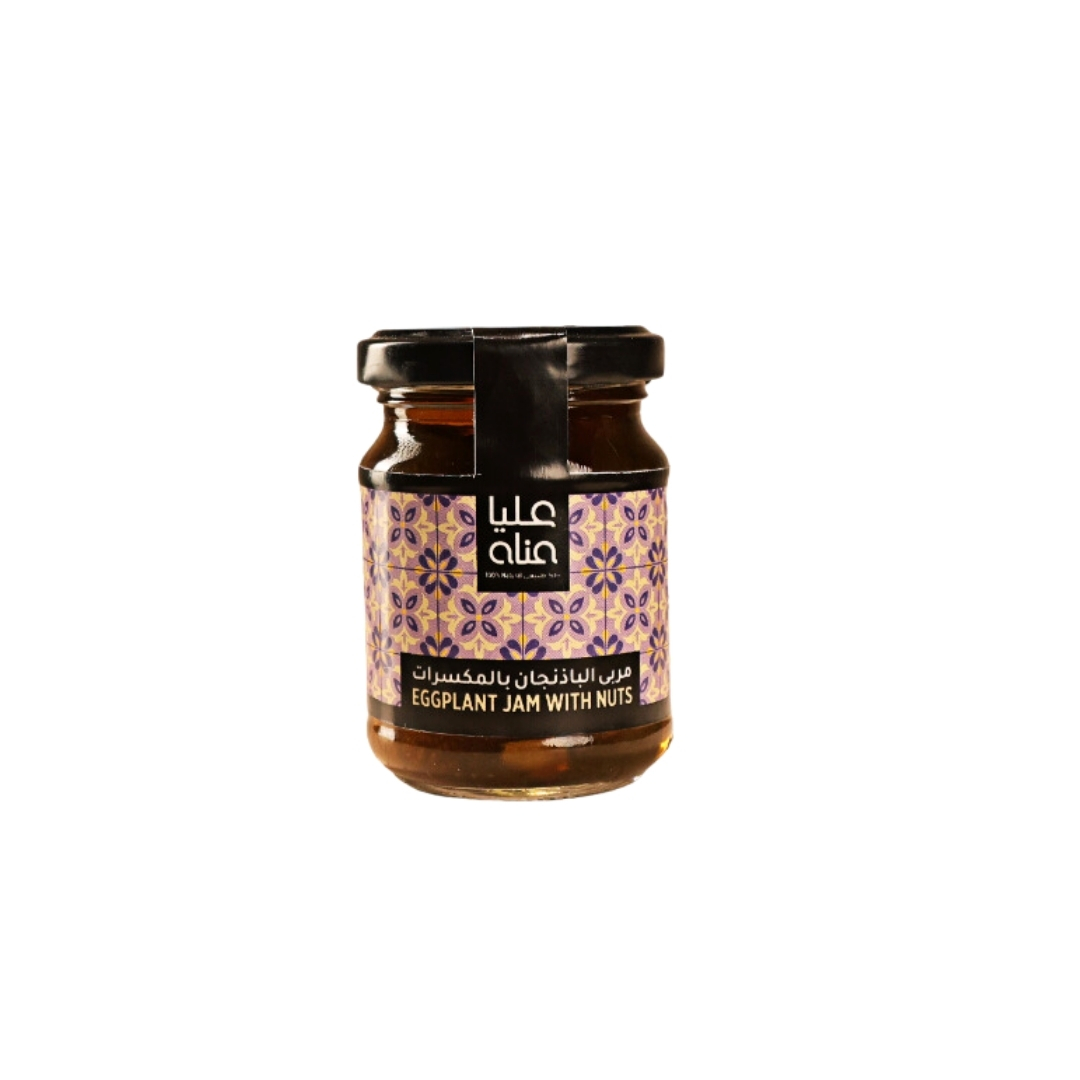 Alia Eggplant Jam With Nuts 165g (2)