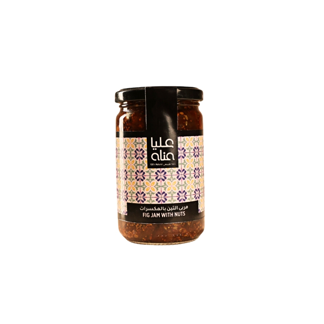 Alia Fig Jam With Nuts 325g (2)