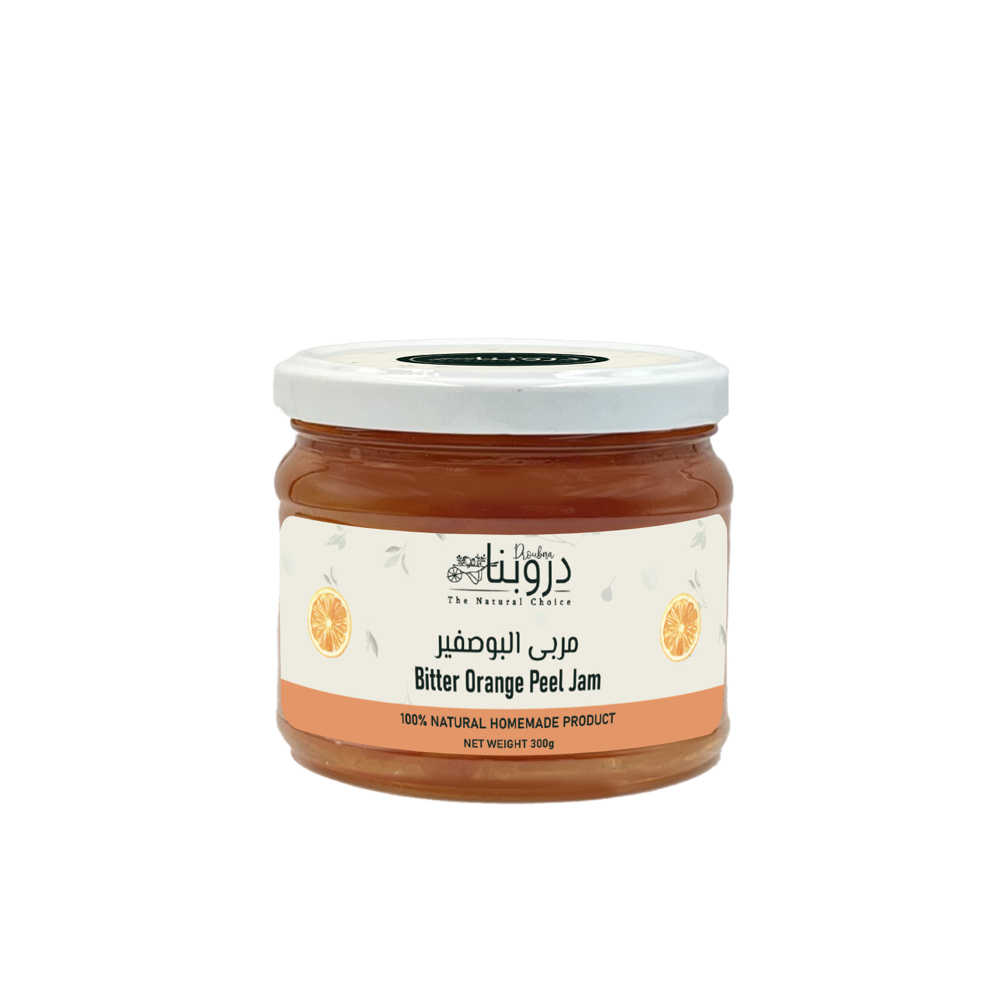 Bitter orange peel jam 300g Front