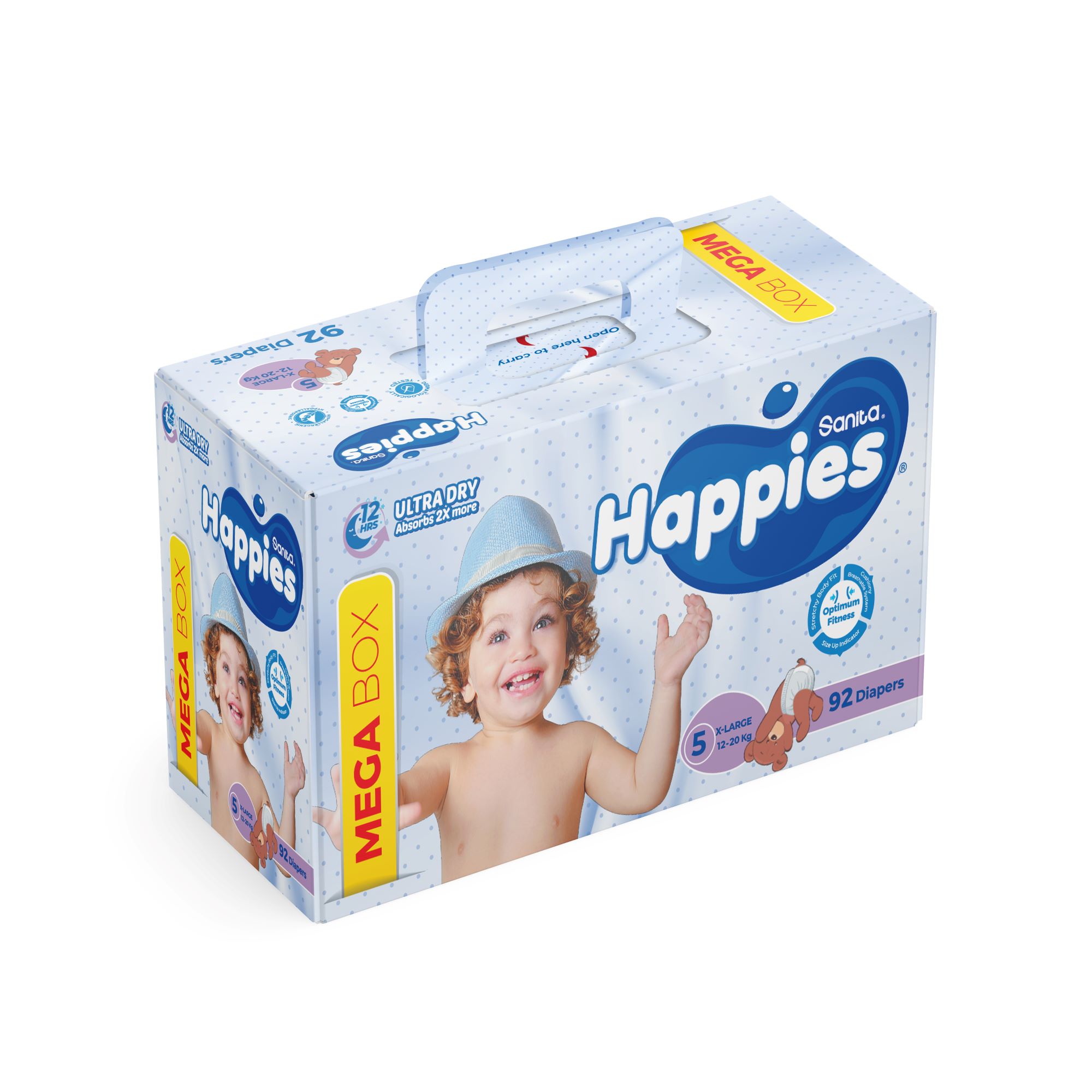 Happies diapers hot sale size 5