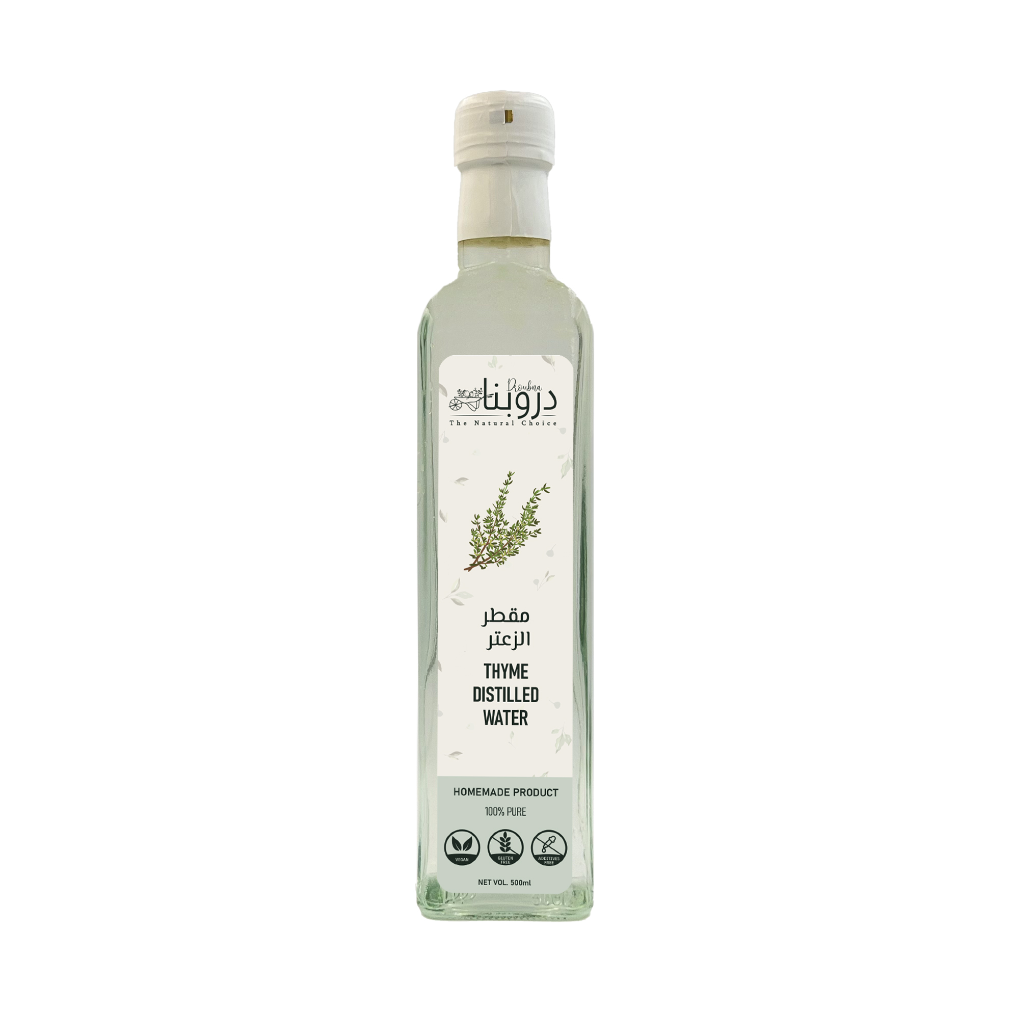 Thyme water 500ml Front