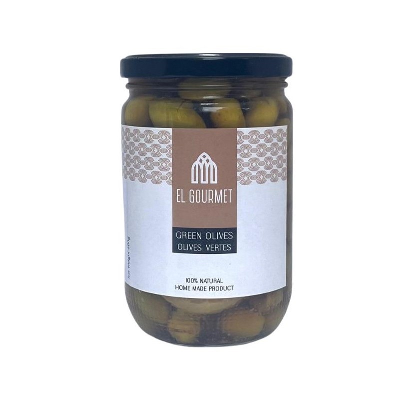 El Gourmet Green Olives 600G