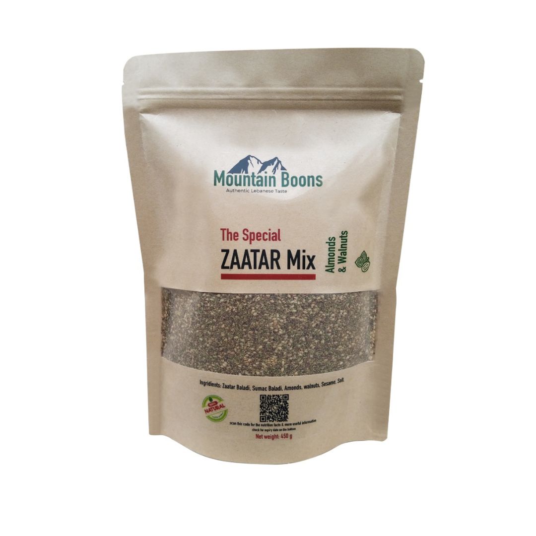 The Special Zaatar Mix with Almonds & Walnuts