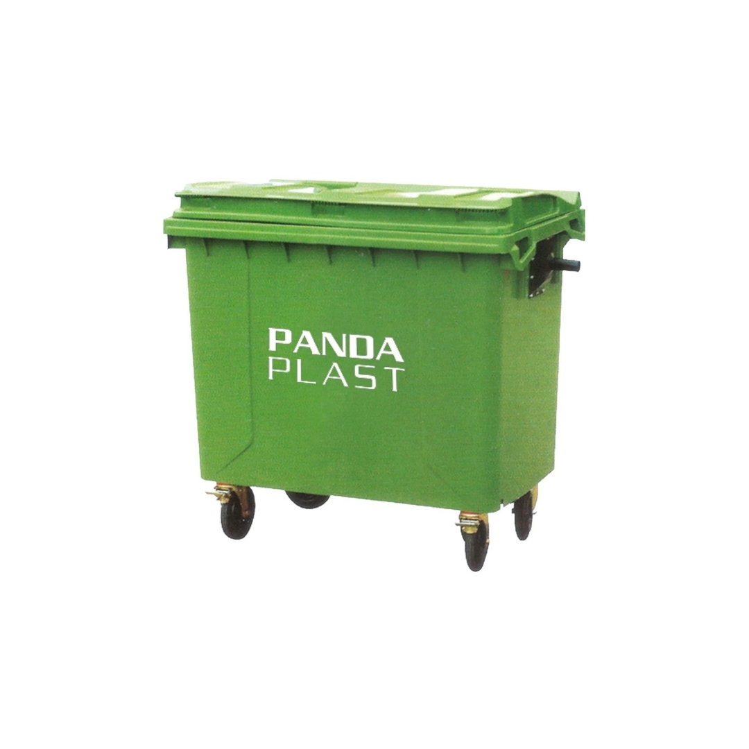 Delta Wheeled Garbage Container 660L